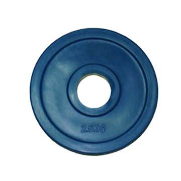 Олимпийский диск евро-классик серия &quot;Ромашка&quot; - 2.5 кг Цвет - синий
Диаметр - 51 мм
Материал - обрезиненная сталь&nbsp;
