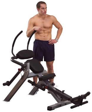 Силовой тренажер для мышц живота Body Solid GAB-300 Профессиональный тренажер для мышц живота.
Позволяет выполнять упражнения на пресс, поднятие коленей.
Отличная изоляция рабочих мышц.
