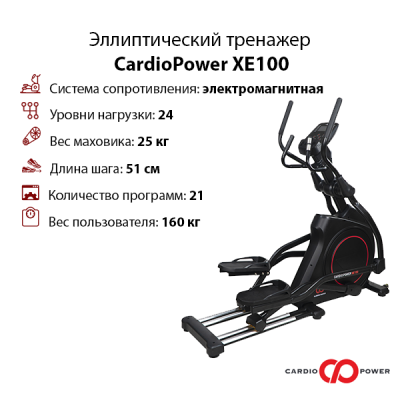 Эллиптический тренажер CardioPower XE100 