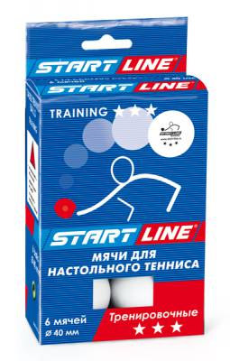 Мячи для настольного тенниса Start-line TRAINING 3* Мячи для настольного тенниса Start-line TRAINING 3*подходят для тренировок как начинающим игрокам, так и профессионалам.
Количество: 6 шт.
Цвет: белый.
