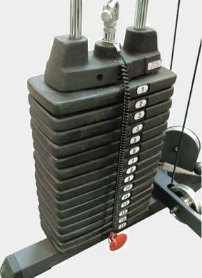 Весовой стек Body Solid SP150 Весовой стек для силового комплекса Body Solid Powerline PHG1000.
