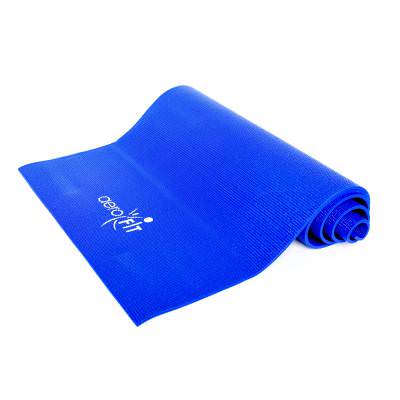 Коврик для йоги синий Aerofit FT-YGM-5.8 Удобный нескользящий мат для йоги,который обладает плотной устойчивой поверхностью, обеспечивающей отличное сцепление с полом и не допускающей проскальзывания ладоней во время занятий.
