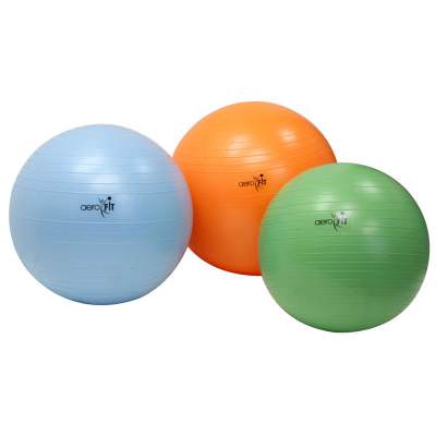 Мячи гимнастические Aerofit FT-ABGB-55 Надувной мяч из ПВХ повышенной прочности с функцией ABS (Anti-Burst System), благодаря которой мяч, при повреждении не лопнет, а начнет медленно выпускать воздух. Мяч диаметром 55 см идеально подходит для пользователей ростом до 160-175 см. Цвет Зеленый.​
