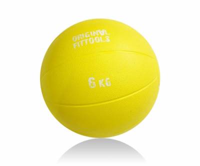 Тренировочный мяч Original Fittools FT-BMB-06 Тренировочный мяч Original Fittools FT-BMB-06 предназначен для создания дополнительной нагрузки на мышцы.
