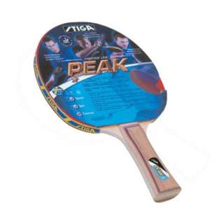 Теннисная ракетка STIGA PEAK ITTF * Скорость: 30.
Вращение: 40.&nbsp;
Контроль: 90.
Вес: 142 гр.
Кол-во слоев основания: 5.
Накладки: 1,6 мм.
Класс ракетки: 1 звезда.
